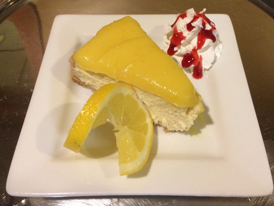 Lemon dessert at Johnny T's Bistro